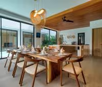 Villa Brandon, Essbereich